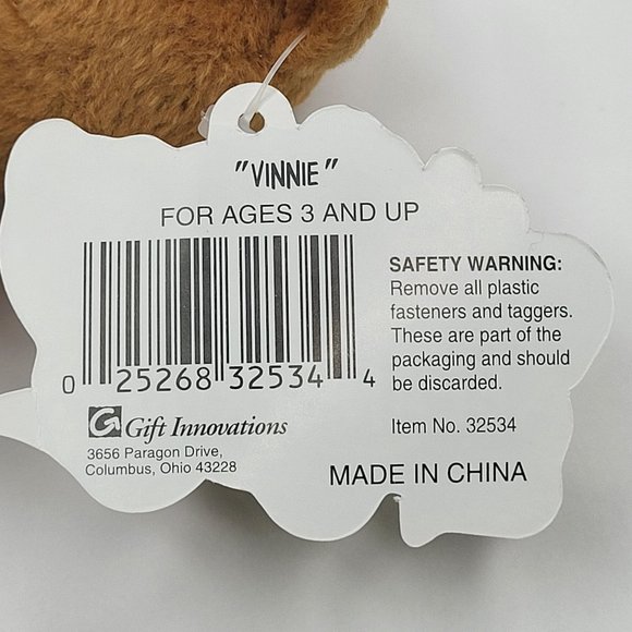 Bean Sprouts Kangaroo (Vinnie) Plush Stuffed Animal w/Tags 6" Toy - Picture 12 of 12